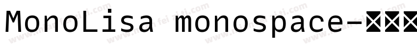 MonoLisa monospace字体转换
